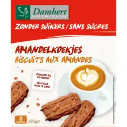 De Online Drogist Damhert zonder suikers amandelkoekjes aanbieding