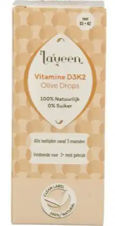 De Online Drogist Laveen vitamine d3k2 olijfolie druppels aanbieding