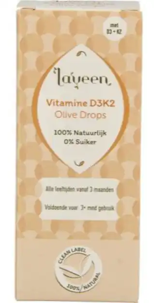 De Online Drogist Laveen vitamine d3k2 olijfolie druppels aanbieding