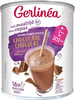 De Online Drogist Gerlinea maaltijd afslankshake chocolade aanbieding