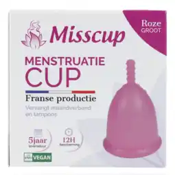 De Online Drogist Eco conceils misscup menstruatie cup groot roze aanbieding