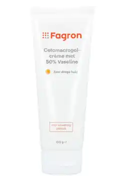 De Online Drogist Fagron cetomacrogolcrème met 50% vaseline aanbieding