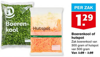 Hoogvliet Boerenkool of hutspot aanbieding