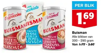 Hoogvliet Buisman Alle blikken van 200 - 290 gram aanbieding