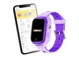 MediaMarkt Deplay 4g kidswatch - paars aanbieding