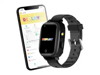 MediaMarkt Deplay 4g kidswatch - zwart aanbieding