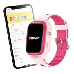 MediaMarkt Deplay 4g kidswatch - roze aanbieding