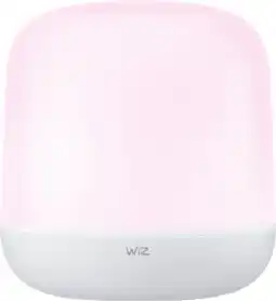 MediaMarkt Wiz tafellamp hero gekleurd en wit licht aanbieding