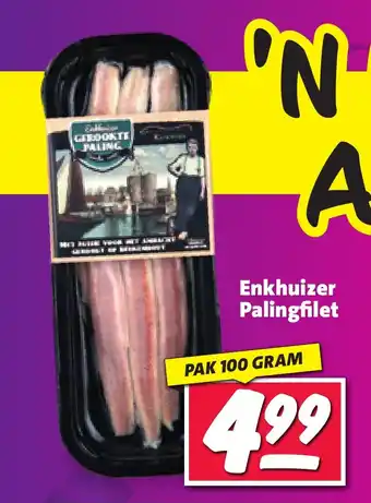 Nettorama Enkhuizer Palingfilet 100 gram aanbieding