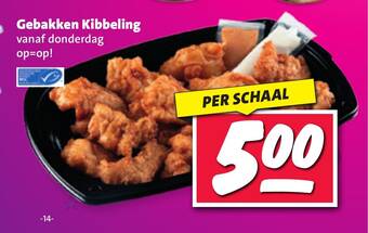 Nettorama Gebakken Kibbeling aanbieding