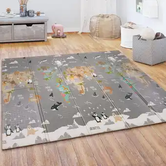 Amazon Speelkleed kruipkleed kinderen kleed opvouwbaar afwasbaar omkeerbaar dier motief, maat:180x200 cm, kleur:veelkleurig 3 aanbieding