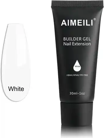 Amazon Aimeili wit builder nail gel nail extension builder base gel nagellak uv led gellack soak off nail enhancement voor nagels ge aanbieding