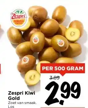 Vomar Voordeelmarkt Zespri kiwi gold aanbieding