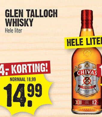 Dirk Glen talloch whisky aanbieding
