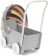 Bol.com Skrållan - wooden doll's pram (13101900) aanbieding