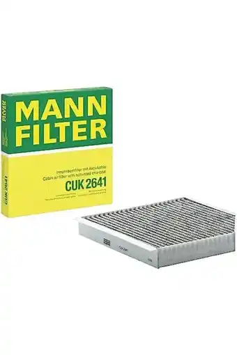 Amazon Mann-filter cuk 2641 interieurfilter, pollenfilter met actieve kool, voor personenauto's aanbieding