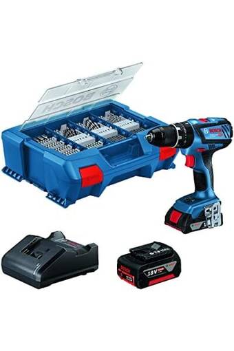 Amazon Bosch professional 18v system accuschroefklopboormachine gsb 18v-28 (incl. 1x 2,0 ah-accu, 1x 4,0 ah-accu, lader gal 18v-20,  aanbieding