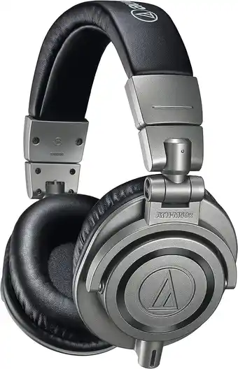 Amazon Audio-technica ath-m50x m50x professionele studio hoofdtelefoon voor studio-opnames, ontwerpers, dj's, gaming, podcasts en da aanbieding