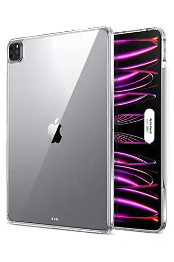 Amazon Esr hybride achterkant voor ipad pro 12.9 hoes (2022/2021), ipad pro 12.9 case, dun en licht, vergeelt niet, harde achterkant aanbieding