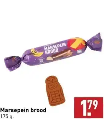 ALDI Marsepein brood 175 g. aanbieding