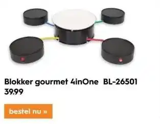 Blokker gourmet 4inOne BL-26501 aanbieding