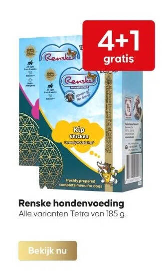 Boerenbond Renske hondenvoeding aanbieding