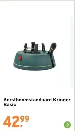 GAMMA Kerstboomstandaard krinner basic aanbieding