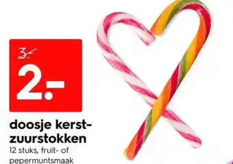 HEMA Doosje kerstzuurstokken aanbieding