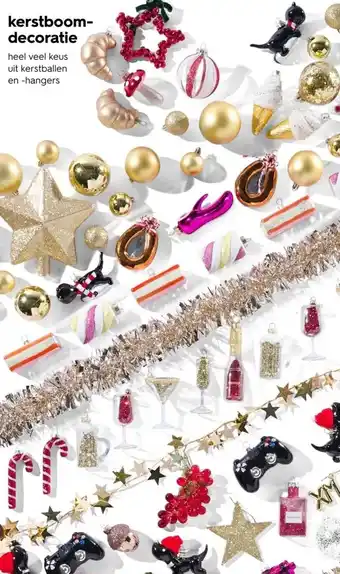 HEMA Kerstboomdecoratie aanbieding