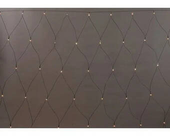 Hornbach Lafiora kerstverlichting led net 204 lampjes warmwit 3x3 meter aanbieding