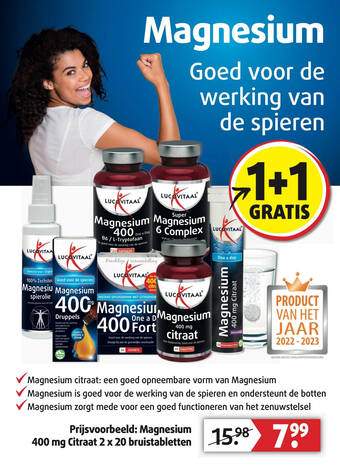 Lucovitaal Magnesium aanbieding