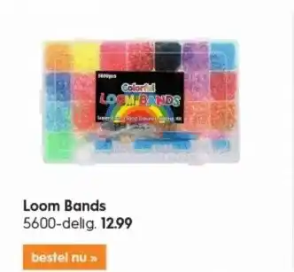 Blokker Loom Bands 5600-delig aanbieding