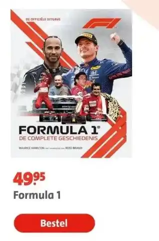 Bruna Formula 1 aanbieding