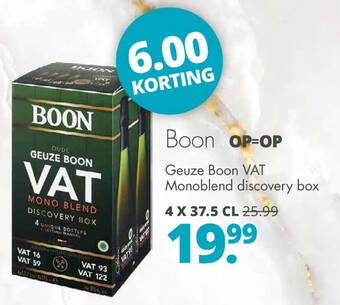 Mitra Boon geuze boon vat monoblend discovery box aanbieding