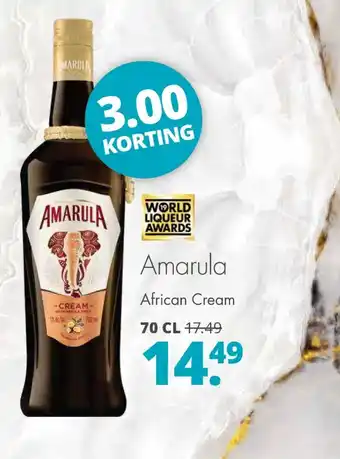 Mitra Amarula african cream aanbieding