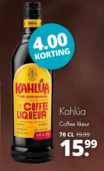Mitra Kahlúa coffee likeur aanbieding