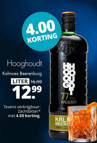 Mitra Hooghoudt kalmoes beerenburg aanbieding