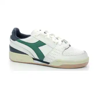 Spartoo Lage sneakers diadora davis leather aanbieding