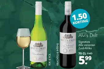 Mitra Alvi's drift signature alle varianten zuid-afrika aanbieding