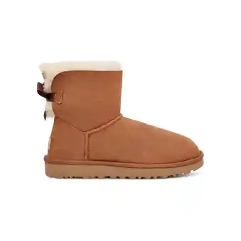 Spartoo Laarzen ugg mini bailey bow ii boot - chestnut aanbieding