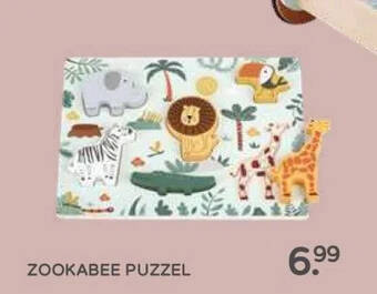 Prenatal Zookabee puzzel aanbieding