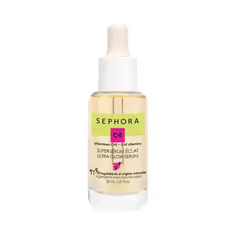 Spartoo Hydraterend en voedend sephora ultra glow serum met vitamine c en e 30 ml aanbieding