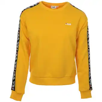 Spartoo Sweater fila wn's tivka crew sweat citrus aanbieding