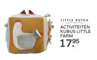 Prenatal Little dutch enjoy the little things activiteiten kubus little farm aanbieding