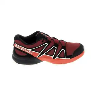 Spartoo Lage sneakers salomon speedcross k rouge noir aanbieding