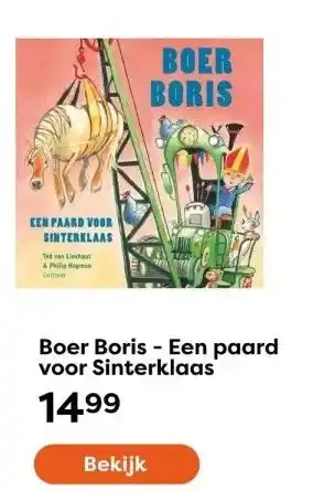 The Read Shop Boer boris - een paard voor sinterklaas aanbieding