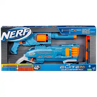 Top1Toys Nerf elite 2.0 double defense pack aanbieding