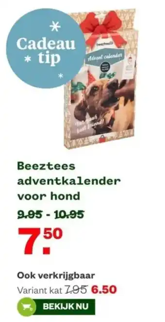 Welkoop Beeztees adventkalender voor hond aanbieding