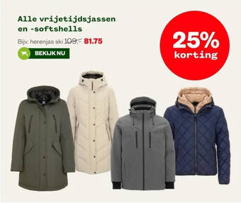 Welkoop Alle vrijetijdsjassen en -softshells aanbieding
