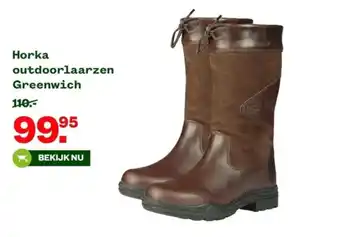 Welkoop Horka outdoorlaarzen Greenwich aanbieding